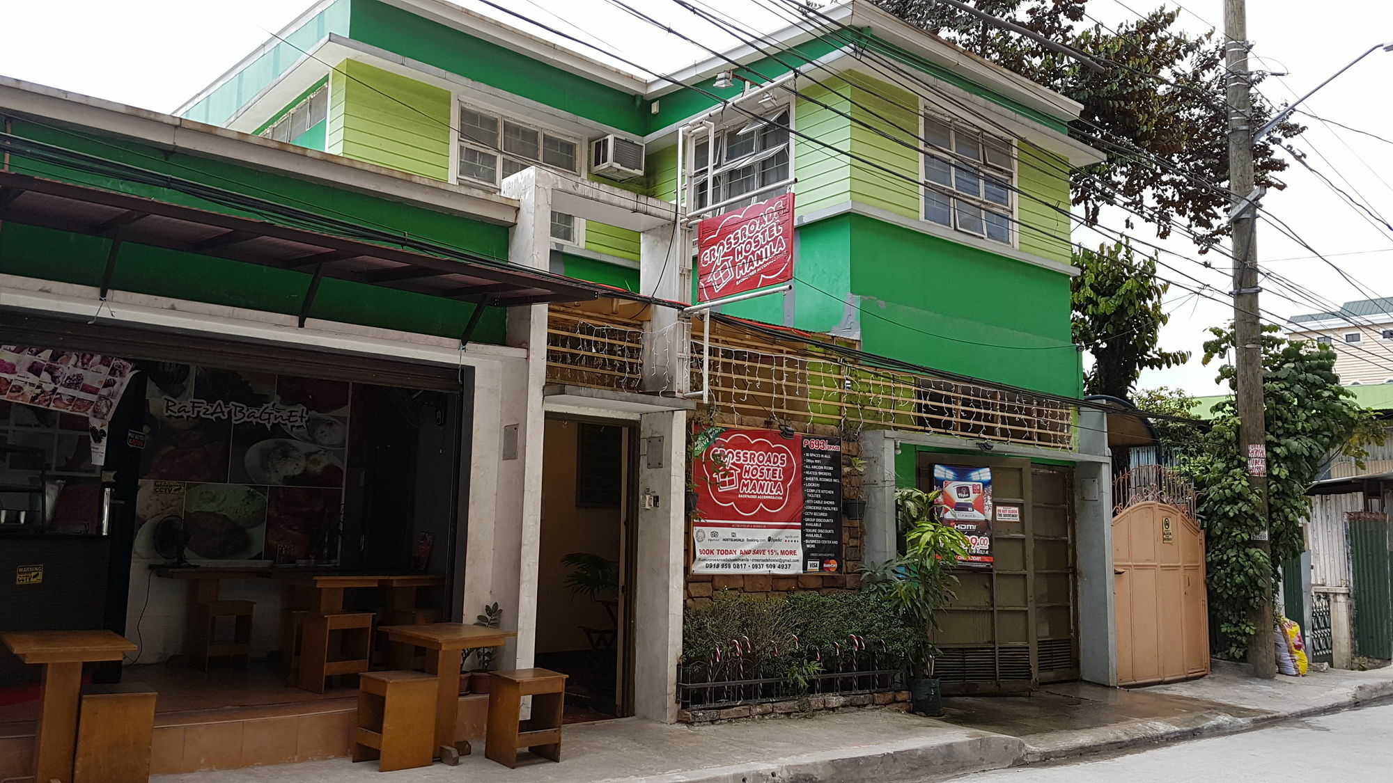 Crossroads Hostel Manila Mandaluyong Exterior foto